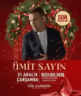 Göl Gazinosu Bahçeşehir İstanbul Yılbaşı Programı 2026