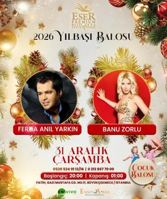 Eser Premium Hotel İstanbul Yılbaşı Programı 2026