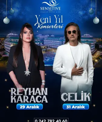 Sensitive Premium Resort Antalya Yılbaşı Programı 2026