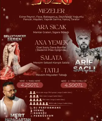 Bairlin Yeni Nesil Meyhane İzmir Yılbaşı 2026 Programı