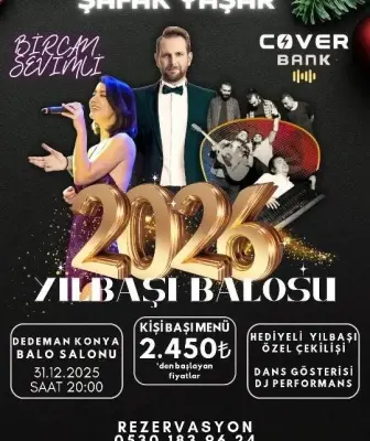 Dedeman Hotel Konya Yılbaşı Programı 2026