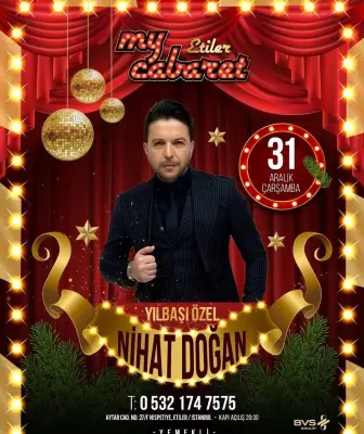 My Cabaret Etiler İstanbul Yılbaşı Programı 2026