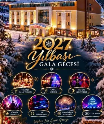 Sarıkamış Snowflake Dağ Oteli Yılbaşı Programı 2027