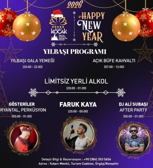 Emin Koçak Termal & Spa Convention Center Kapadokya Yılbaşı Programı 2026