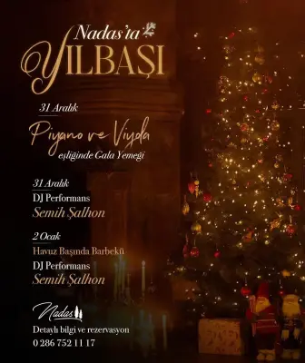 Nadas Kazdağları Otel Yılbaşı Programı 2026