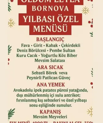 Oldum Leyla Bornova Yılbaşı Programı 2026