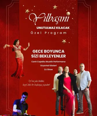 1881 Cafe & Lounge İzmir Yılbaşı 2026 Programı