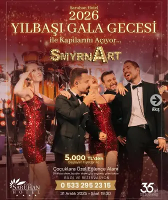 Hotel Büyük Saruhan Manisa Yılbaşı Programı 2026