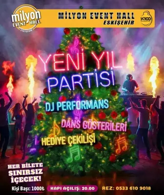 Milyon Performance Eskişehir Yılbaşı Programı 2026