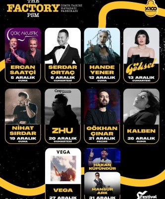 The Factory PSM İzmir Yılbaşı Programı 2026