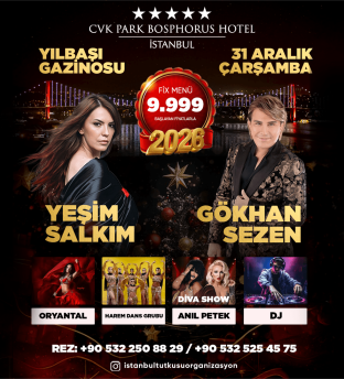 CVK Park Bosphorus Hotel Yılbaşı Programı 2026