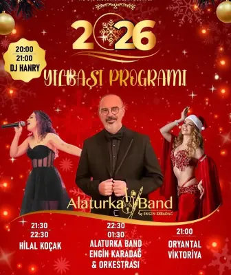 My Terrace Sahne İzmir Yılbaşı Programı 2026