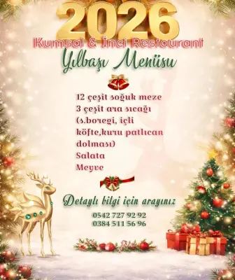 Kumsal İnci Restaurant Avanos Yılbaşı Programı 2026
