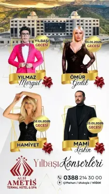 Alsi Ametis Termal Otel 2026 Yılbaşı Programı