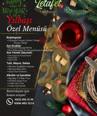 Letafet Meyhane İzmir Yılbaşı Programı 2026