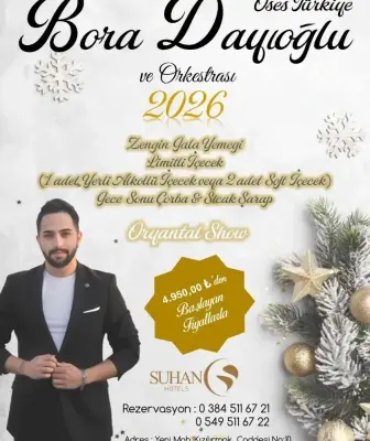 Suhan Hotel Kapadokya Yılbaşı Programı 2026