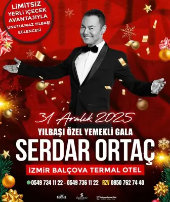 İzmir Balçova Termal Otel Yılbaşı Programı 2026