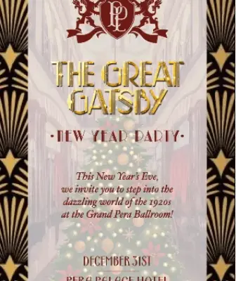 Pera Palace Hotel İstanbul Yılbaşı Programı 2026