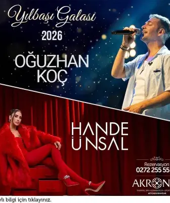 Akrones Termal Hotel Afyon Yılbaşı Programı 2026