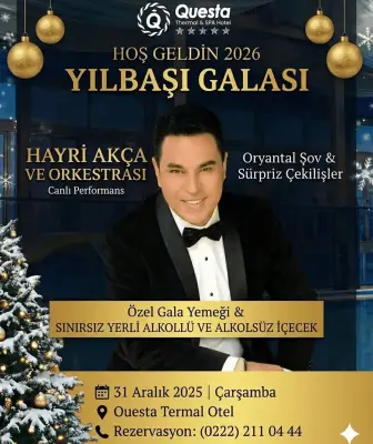 Questa Hotel Eskişehir Yılbaşı Programı 2026