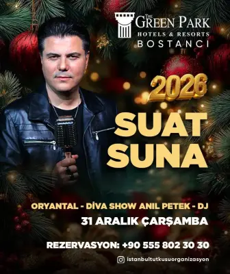 İstanbul Yılbaşı 2026 Programı Green Park Bostancı