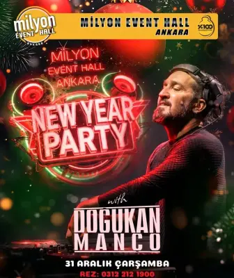 Milyon Event Hall Ankara Yılbaşı Programı 2026