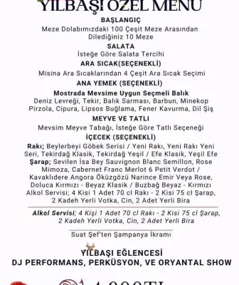 Misina Balık İstanbul Yılbaşı Programı 2026