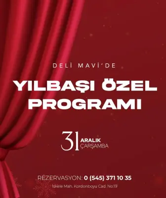 Delimavi Live Balıkesir Yılbaşı Programı 2026