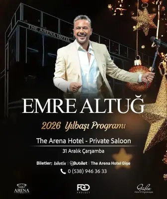 Arena Hotel Gaziantep Yılbaşı Programı 2026