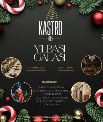 Kastro No:3 Ankara Yılbaşı Programı 2026