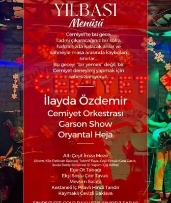 Cemiyet Gazinosu İzmir Yılbaşı 2026 Programı