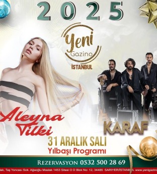 Yeni Gazino İstanbul Yılbaşı Programı 2025