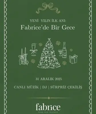 Fabrice İzmir Yılbaşı Programı 2026