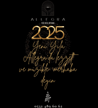 Allegra Yeşilköy Meyhane İstanbul Yılbaşı Programı 2025