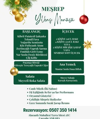 Meşrep Meyhane Ankara Yılbaşı Programı 2026