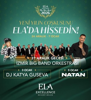 Ela Excellence Resort Hotel Antalya Belek Yılbaşı Programı 2026
