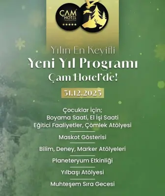 Çam Thermal Otel Ankara Yılbaşı Programı 2026