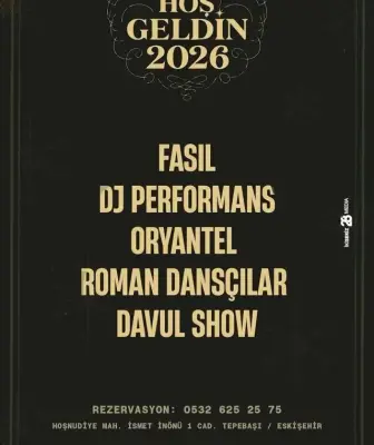 Balat Ocakbaşı Eskişehir Yılbaşı Programı 2026