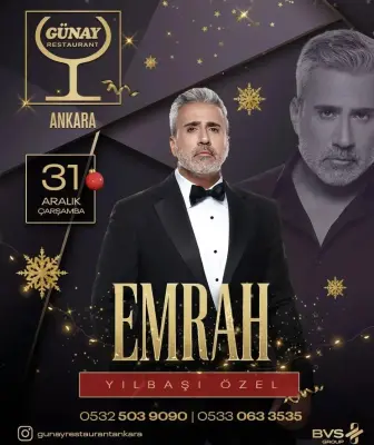 Günay Restaurant Ankara Yılbaşı Programı 2026