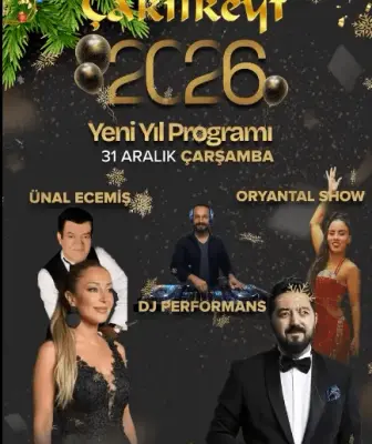 Çakılkeyf Restaurant İstanbul Yılbaşı Programı 2026