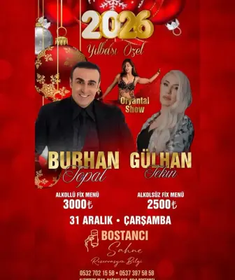 Bostancı Sahne İstanbul Yılbaşı Programı 2026