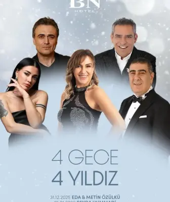 BN Hotel Mersin Yılbaşı Programı 2026