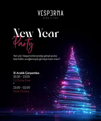 Vesperna Restaurant Ankara Yılbaşı Programı 2026