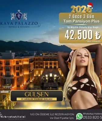 Kaya Palazzo Hotel Yılbaşı Programı 2026