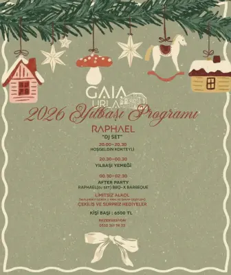 İzmir 2026 Yılbaşı Programı Gaia Urla