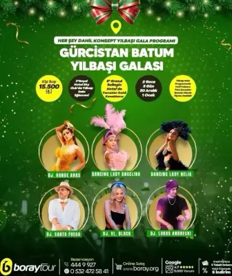 Boray Tour Yılbaşı Batum Turu 2026 ve Özel Gala Programı