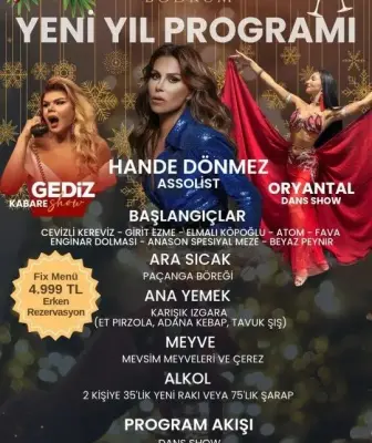 Anason Bodrum Yılbaşı Programı 2026