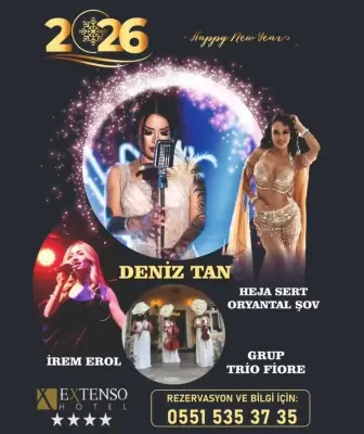 Extenso Hotel İzmir Yılbaşı Programı 2026
