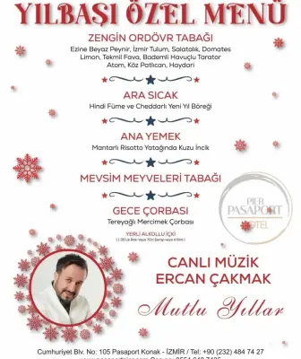 Pasaport Pier Otel İzmir Yılbaşı Programı 2026