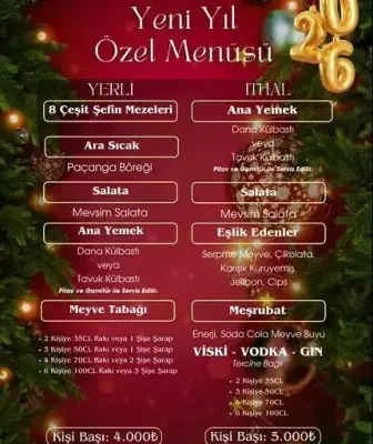 Cava Meyhane Ankara Yılbaşı Programı 2026